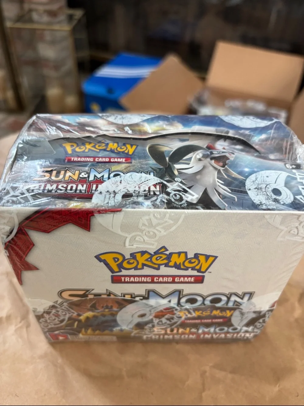 Pokemon TCG Sun and Moon Crimson Invasion Booster Box sealed - Picture 5 of 6